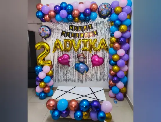 Sofia Princess Balloon Decor