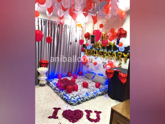 Romantic Anniversary Love Decor