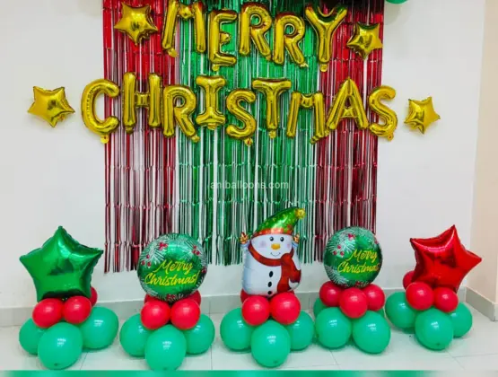 Red and Green Christmas  Decor