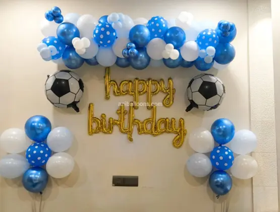Football Kids Theme Birthday Decor
