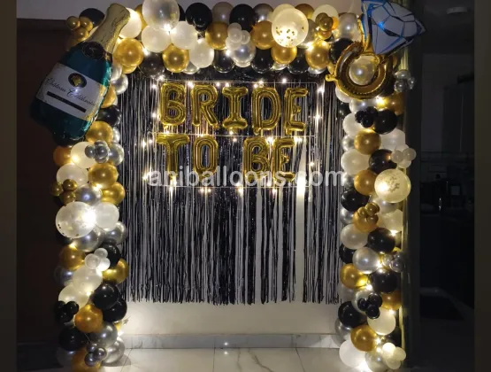Bride to Be Balloon Party Decor