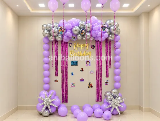 K-Pop Theme Balloon Decoration