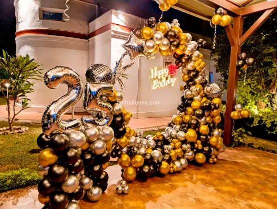 Golden & Silver Ring Decoration