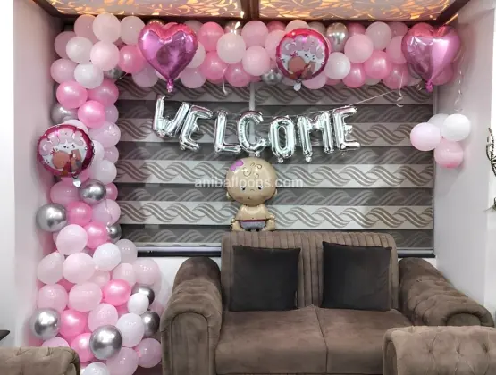 Welcome Little Doll Decoration
