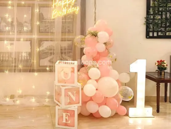 Age Number Balloon Decor
