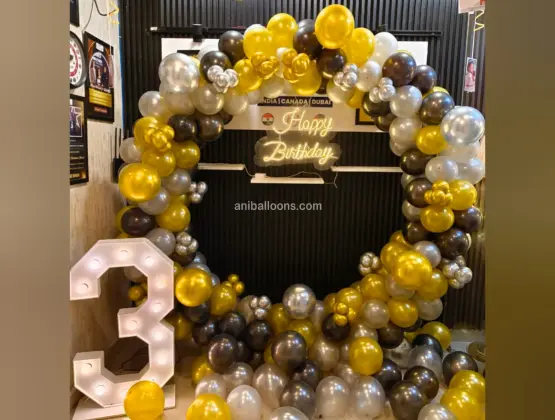 3rd Birthday Surprise Decoration