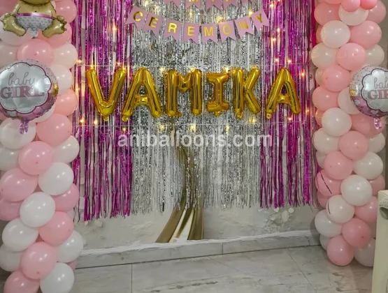 Baby Naming Ceremony Decoration