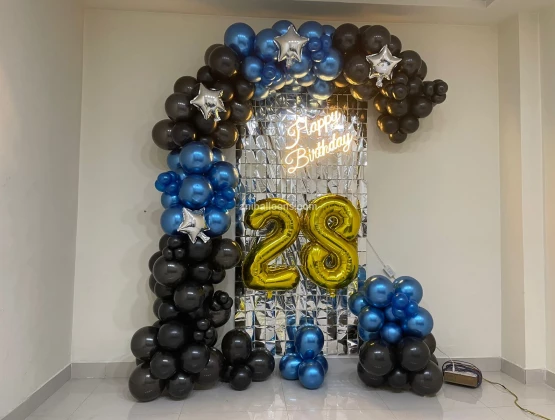 birthday decoration for 28th