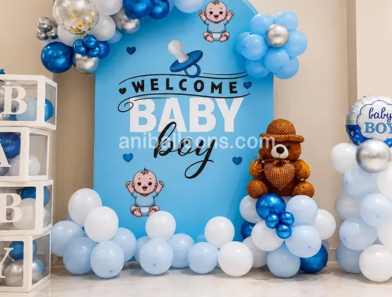 Blue Baby Welcome Deocr
