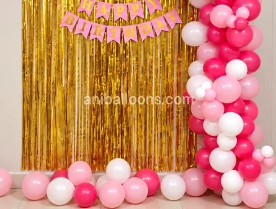 Birthday Theme Balloon Decor