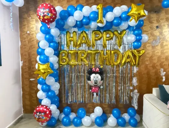 Disney Minnie Mouse Birthday Decor
