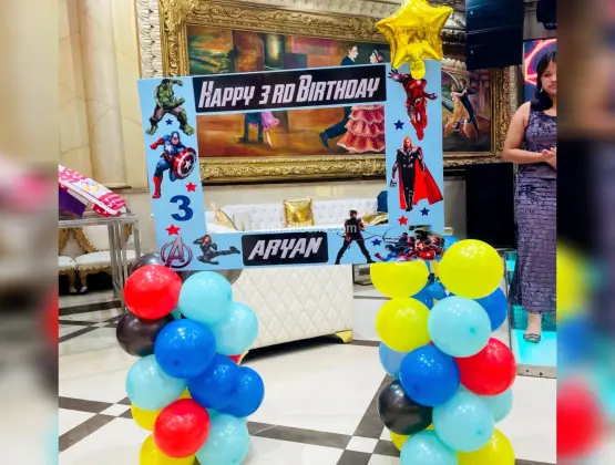 Superhero Avengers kids Theme Decoration