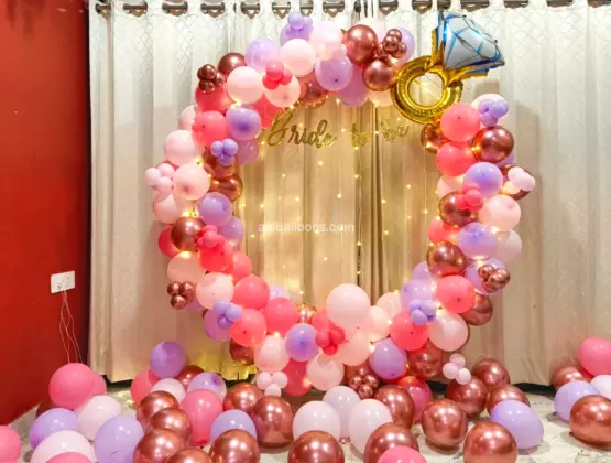 Pink Bride to Be Ring Decor