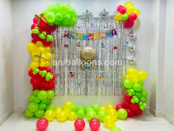 Annprashan Balloons Decoration