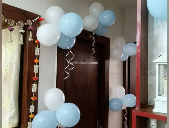 Blue  Balloon Decor