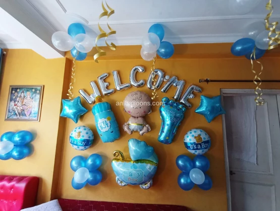 Baby Welcome Balloon Decor