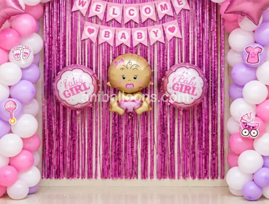 Pastel Arrival Garland Decor