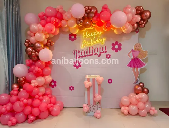 Barbie Birthday Surprise Decor