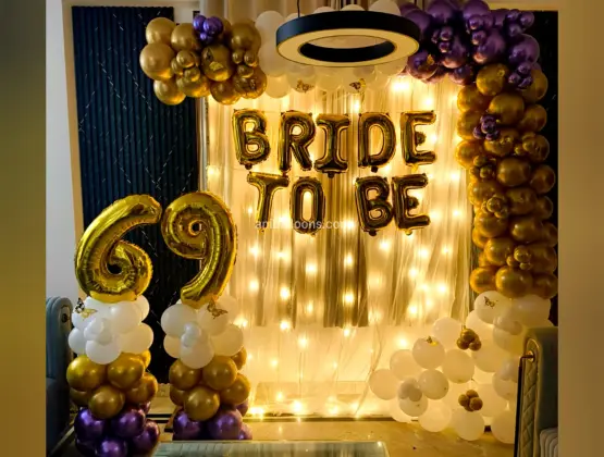 Bridal Glow Wonderland Decor