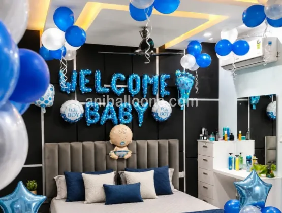Baby Welcome Balloon Decor