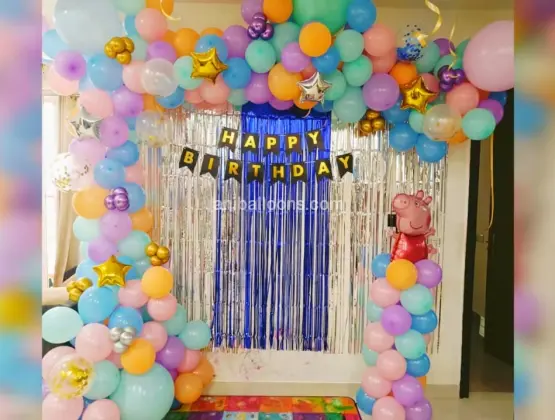 Peppa Pig Birthday Decoration