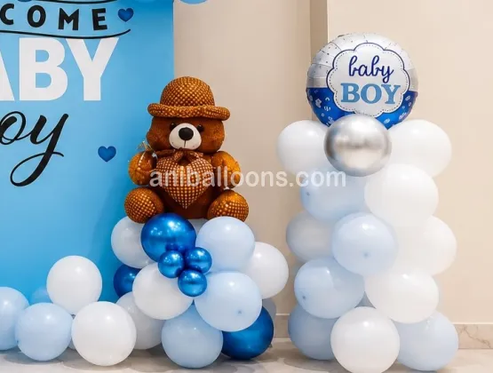 Welcome With Teddy Bear Setup