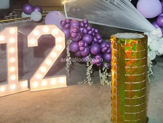 BTS Balloon Ring  Decoration